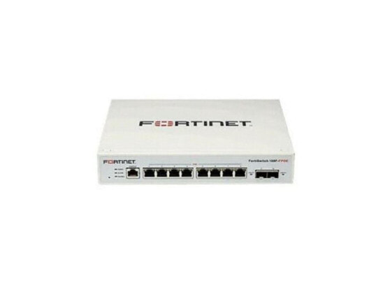 Fortinet FortiSwitch FS-108F-FPOE Switch Network Gigabit Ethernet 8 port