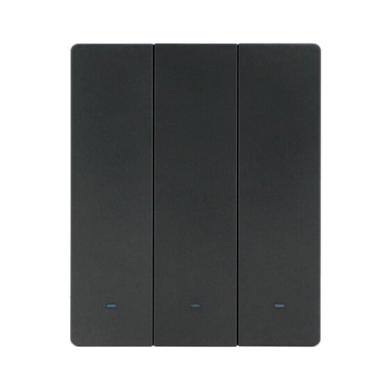 Sonoff M5-3C-80 - Smart 3-Channel Wall Switch - Wi-Fi - Black