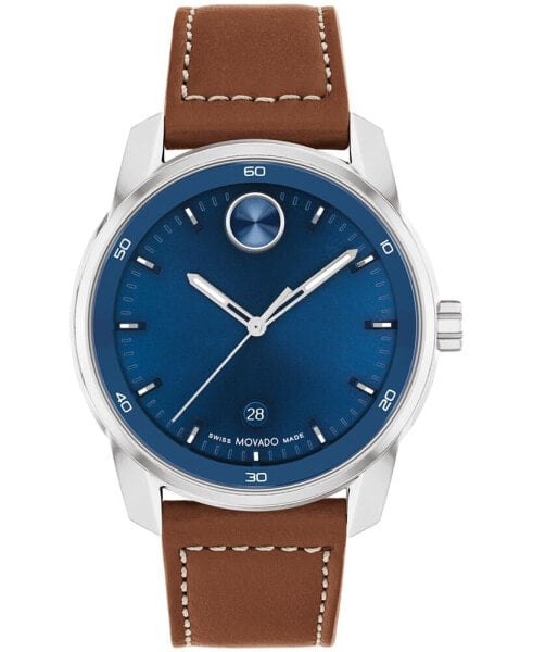 Часы Movado Bold Verso Cognac 42 mm