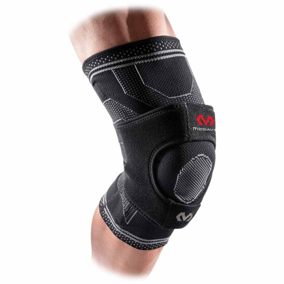 MC DAVID Elite Engineered Elastic Knee Support With Dual Wrap And Stays