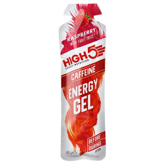 Спортивный гель HIGH5 Caffeine Energy 40г Малина