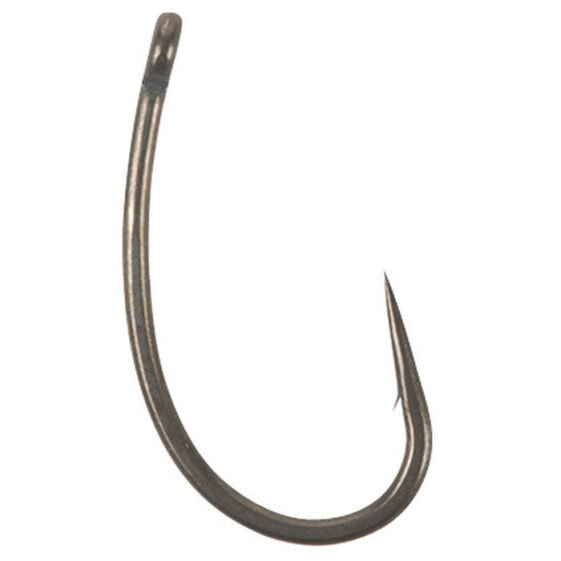 Крючок рыболовный CARP SPIRIT кривой зеркальный короткий с заостренной червячной точкой 1 размер - 10 шт