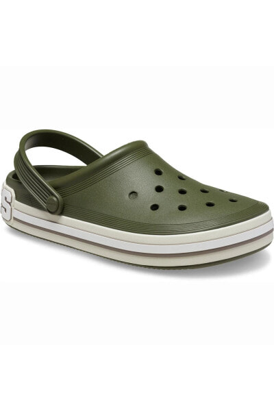 Тапочки Crocs Off Court Logo Unisex Русская версия Кактус