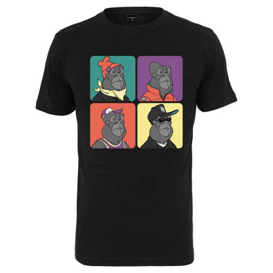 MISTER TEE Bored Gorilla Multi short sleeve T-shirt