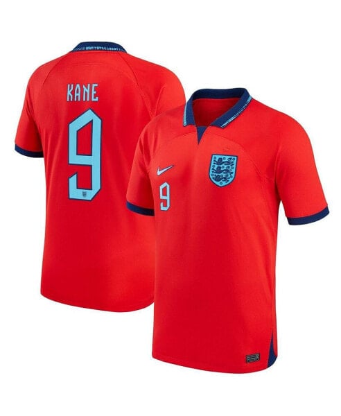Men's Harry Kane Red England National Team 2022/23 Away Breathe Stadium Replica Player Jersey