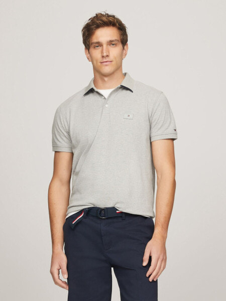 Regular Fit Under Collar Logo Polo