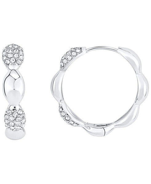 Серьги And Now This Crystal Hoop