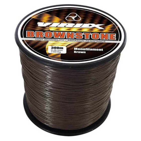 VIRUX Brownstone Monofilament 300 m