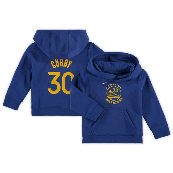 [9Z2T1BAQR-WARSC] Toddlers Nike NBA GSW Name and Number Steph Curry Hoodie