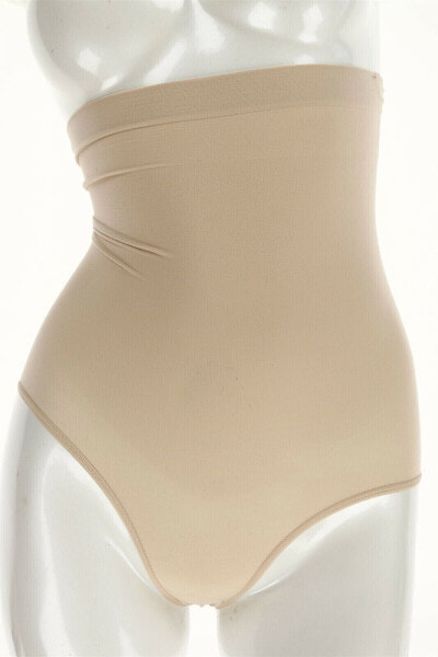 Spanx 237747 Womens Higher Power Shaper Panties Solid Soft Nude Size Large