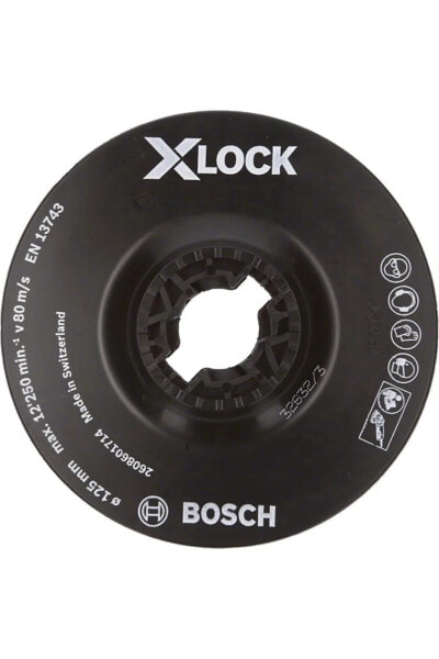 - X-lock - 125 Mm Fiber Disk Yumuşak Taban