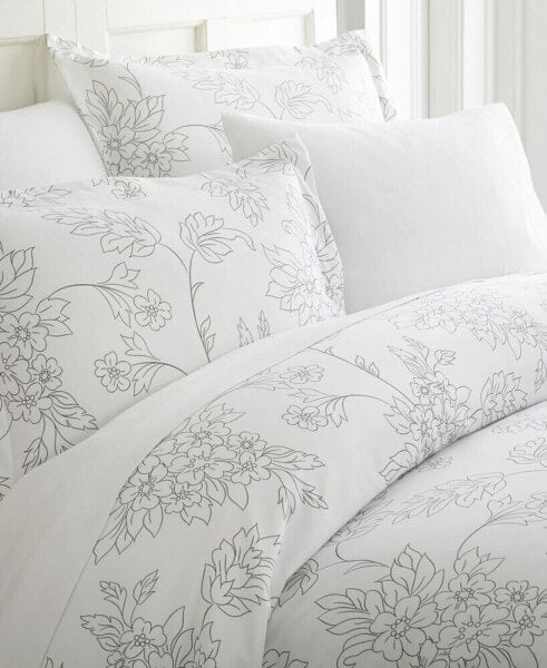 Elegant Designs Patterned Duvet Cover Set by The Home Collection, King/Cal King