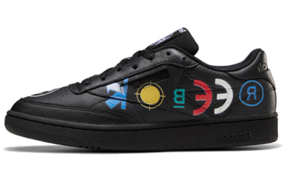 Кроссовки Reebok Club C Classic x Black Eye Patch 85 FY3074