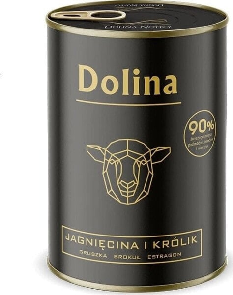 Dolina Noteci DOLINA NOTECI PIES 400g JAGNIĘCINA KRÓLIK PUSZKA /24