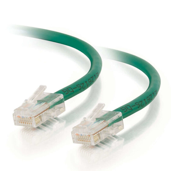 C2G 1.5m Cat5e Non-Booted Unshielded (UTP) Network Patch Cable - Green - 1.5 m - RJ-45 - RJ-45