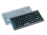 Cherry Slim Line Compact-Keyboard G84-4100 - Keyboard - 83 keys - Gray