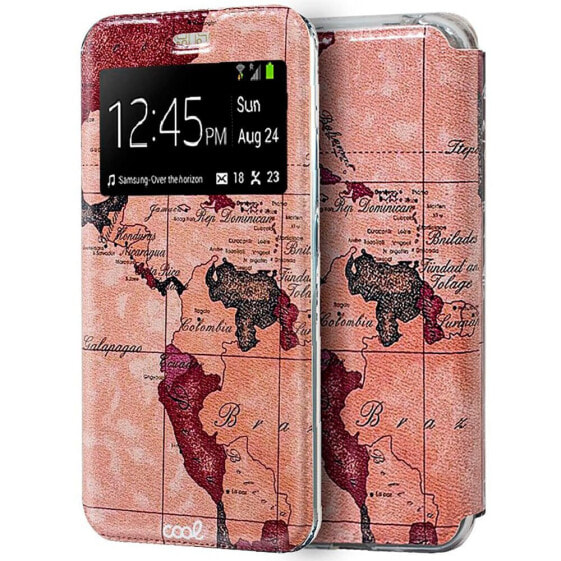 COOL Xiaomi Mi 9 Drawings Map flip phone case