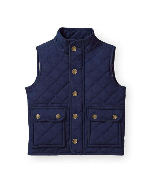 Boys Quilted Field Vest