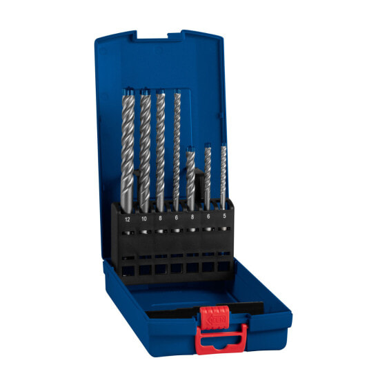 Bosch EXPERT SDS plus-7X Hammerbohrer-Set 5/6/6/8/8/10/12 mm, 7 Stück