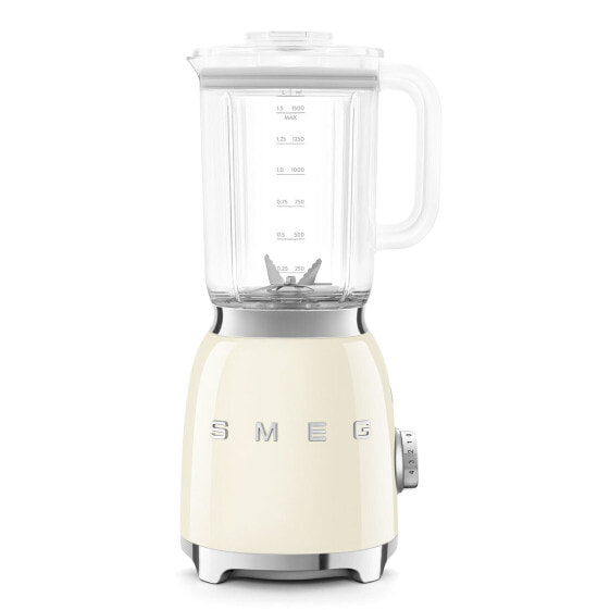 SMEG BLF03CREU - Tabletop blender - 1.5 L - Pulse function - Ice crushing - 1 m - 800 W