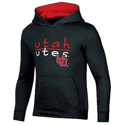 NCAA Utah Utes Girls' Heart Hoodie - S