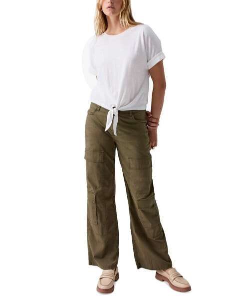 Women's Wide-Leg Cargo Pants