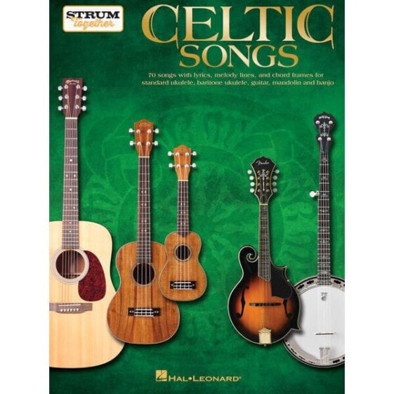 Укулеле Hal Leonard Струй вместе кельтские песни