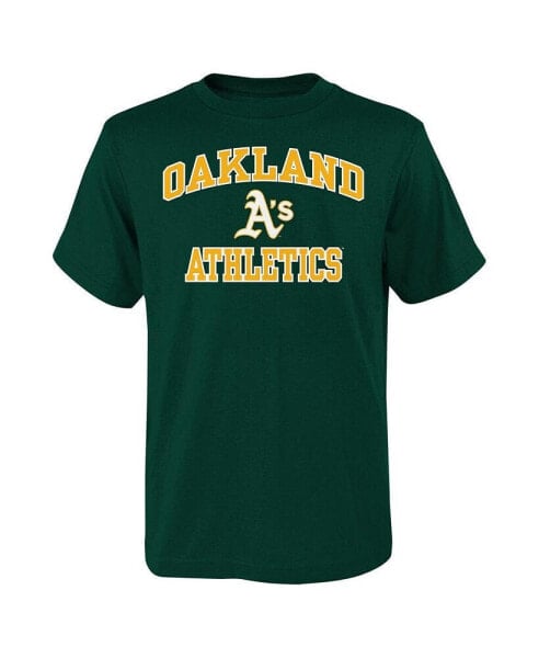 Футболка OuterStuff Oakland Athletics Heart & Soul