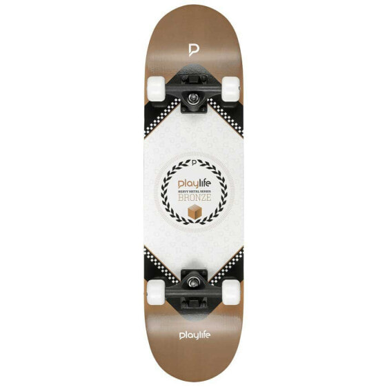 PLAYLIFE Hardcore Bronze 8.0´´ Skateboard