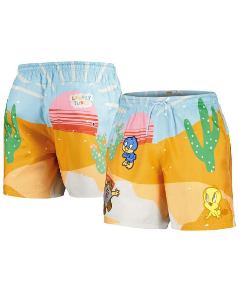 Men's Khaki Looney Tunes Shorts