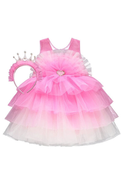 Платье Civil Girls Pink Lace Age 2-5