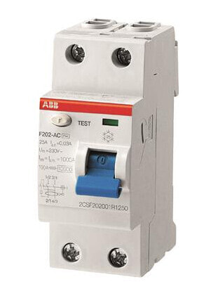 ABB F 202A-25/0,03 - Residual-current device - Type A - 230 - 400 V