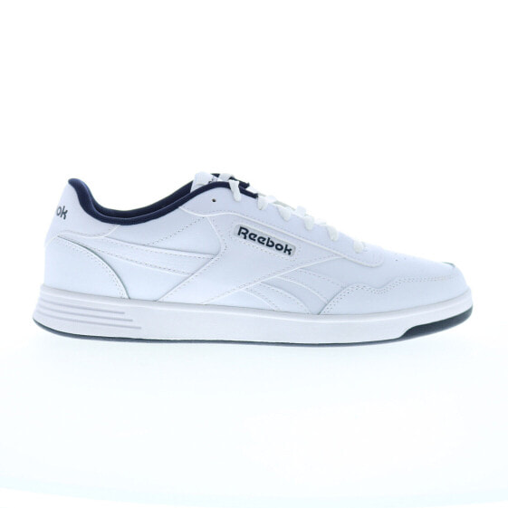 Reebok Court Advance Mens White Leather Lifestyle Sneakers Shoes