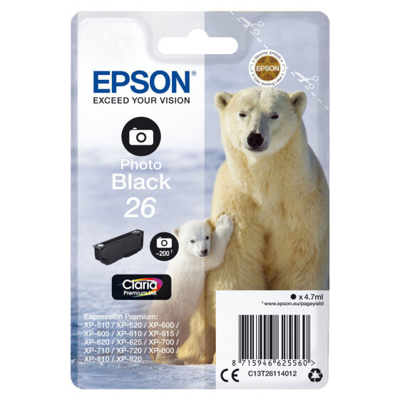 Картридж с оригинальными чернилами Epson 235M260 Чёрный