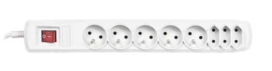 Activejet APN-8G/3M-GR power strip with cord - Power Accessory