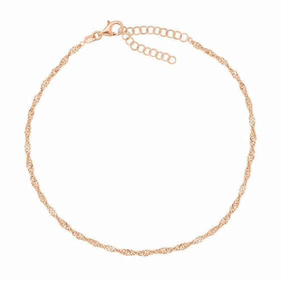 Timeless gold-plated leg chain Lambáda ANK102R