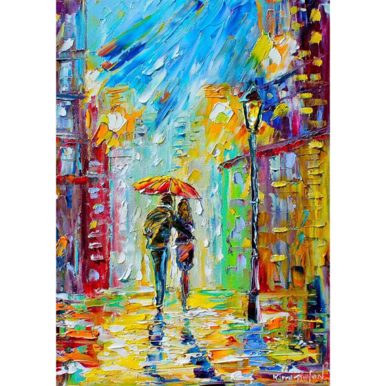 Puzzle Rainy Romance in the City