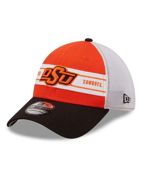 Men's Orange and Black Oklahoma State Cowboys Banded 39THIRTY Flex Hat