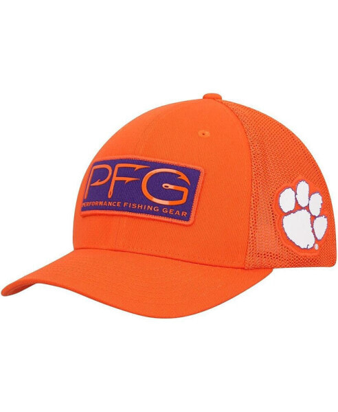 Men's Orange Clemson Tigers PFG Hooks Flex Hat