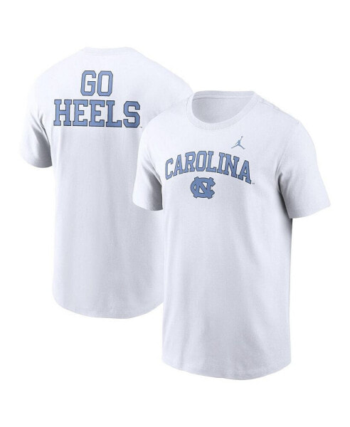 Men's White North Carolina Tar Heels Blitz 2-Hit T-Shirt