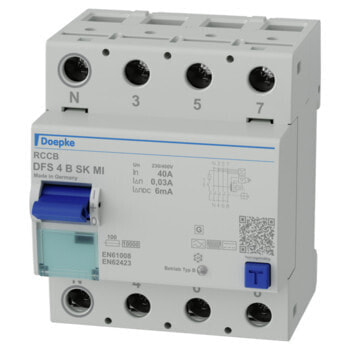 Doepke DFS 4 040-4/0,03-B SK MI - Residual-current device - Type B - IP20