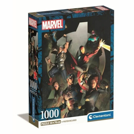 Головоломка Clementoni Marvel Les Avangers 1000 Предметы