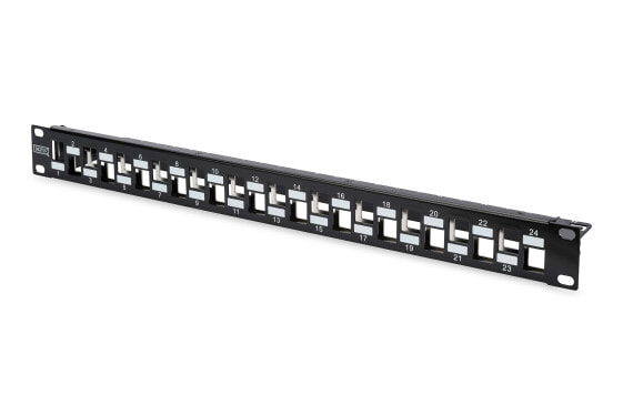 DIGITUS Modular Patch Panel, 24-port staggared