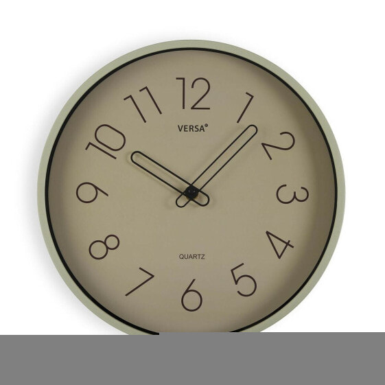 Настенное часы Versa Жёлтый Пластик Кварц 4 x 30 x 30 cm