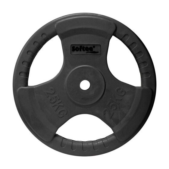 SOFTEE Rubber Coated Weight Plate 25kg
