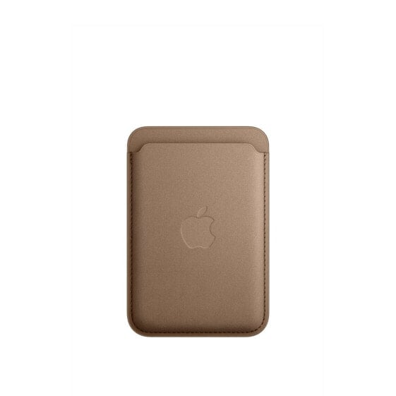 Чехол Apple iPhone Feingewebe Wallet с Magsafe "Тауп iPhone 15 / 14 / 13 / 12"