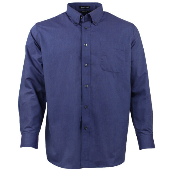 Рубашка Rivers End Oxford Long Sleeve Blue Casual