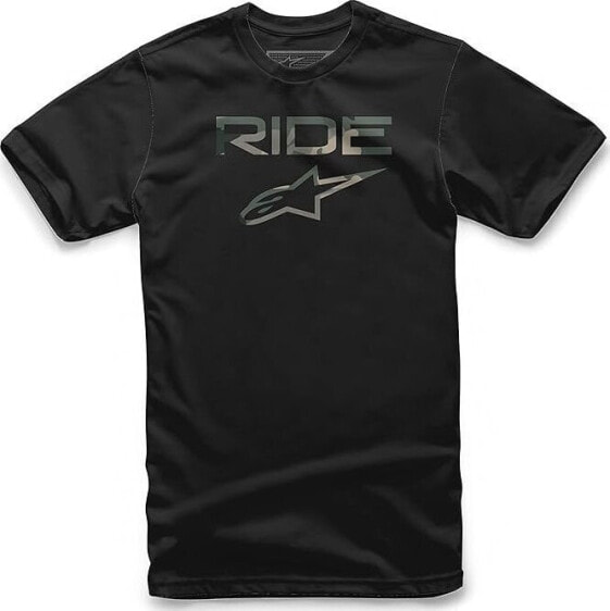 Alpinestars T-shirt ALPINESTARS RIDE 2.0 CAMO TEE, Black Rozmiar: L