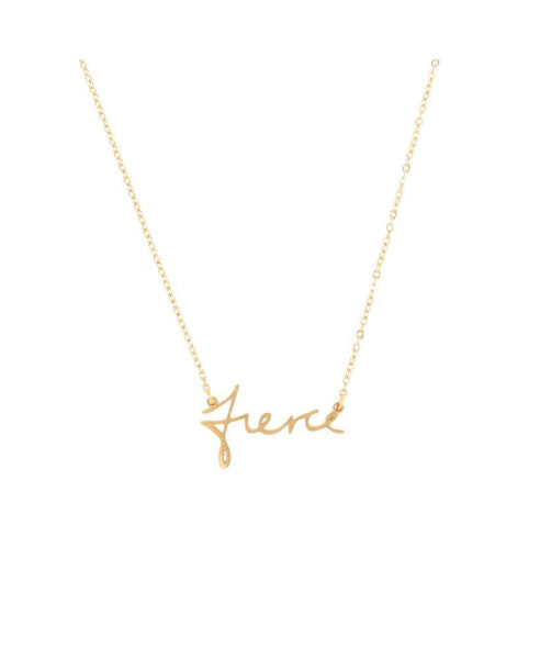 316L Absolute Affirmation "Fierce" Necklace