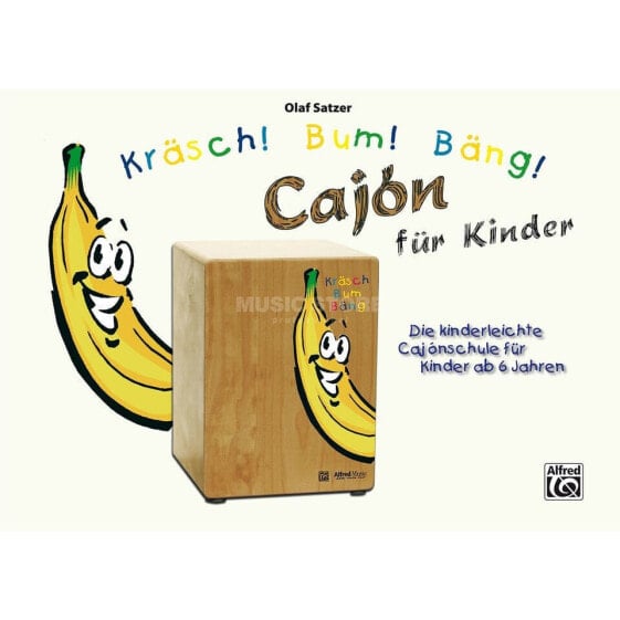 Alfred Music Kräsch! Bum! Bäng! Cajon Olaf Satzer, ab 6 Jahren